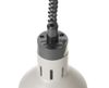 Výškově nastavitelná ohřívací lampa válcová, HENDI, Bílá, 230V/250W, ⌀175x(H)250mm 4