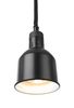Výškově nastavitelná ohřívací lampa válcová, HENDI, Černá, 230V/250W, ⌀175x(H)250mm 3