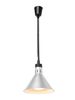 Rise and fall heat lamp, conical, HENDI, Silver, 230V/250W, ⌀275x(H)250mm 2
