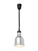 Výškově nastavitelná ohřívací lampa válcová, HENDI, Stříbrná, 230V/250W, ⌀175x(H)250mm 1