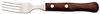 Steak fork, FOREST series, Arcos, FOREST, Wood, (L)225mm 1