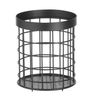 Cutlery basket black, HENDI, ⌀125x(H)145mm 1