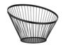 Fruit basket angled round black, HENDI, ⌀300x(H)205mm 2