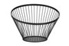 Fruit basket angled round black, HENDI, ⌀300x(H)205mm 1