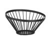 Fruit basket angled round black, HENDI, ⌀150x(H)80mm 2