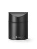 Tabletop litter bin with swing cover, HENDI, 1,2L, Black, ⌀120x(H)165mm 1