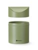 Tabletop litter bin with swing cover, HENDI, 1,2L, Green, ⌀120x(H)165mm 4