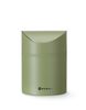 Tabletop litter bin with swing cover, HENDI, 1,2L, Green, ⌀120x(H)165mm 1