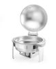 Chafing kulatý, saténový vzhled, HENDI, Profi Line, 6L, 465x420x(H)320mm 4