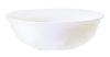Restaurant salad bowl with seam, Arcoroc, White, 6 pcs., ⌀160x(H)51mm 1