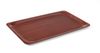 Bandeja para servir, rectangular, antideslizante, laminada, AmerBox, GN 1/1, Caoba, 325x530mm 2