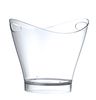 Wine and champagne bucket, BarUp, 6L, Transparent, 300x240x(H)260mm, Oval 3