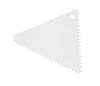 Dough scrapers (comb) triangular – set of 6 pcs., HENDI, small teeth, 6 pcs., 110x110x(H)mm 1