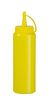 Dispenser bottles, HENDI, 0,35L, Yellow, ⌀55x(H)205mm 1