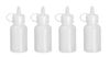 Mini-Spenderflaschen – 4er-Set, HENDI, 0,03L, Transparent, ⌀30x(H)85mm 1