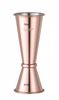 Jigger, miarka barmańska 30/50 ml, BarUp, miedziany, ⌀45x(H)114mm