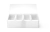 Condiment holder, BarUp, 4 containers, 295x148x(H)85mm 1
