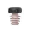 Stopper with cap, BarUp, Black, 6 pcs., ⌀xmm 1
