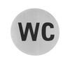 Door signs, HENDI, toilets, ⌀75mm 1