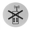 Door signs, HENDI, mobile off, ⌀75mm 1
