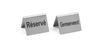 Tischschild Reserviert , HENDI, Gereserveerd / Reservé, 4 Stk., 50x35x(H)40mm 1