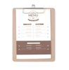 Menu clipboard, HENDI, 185x245mm 2