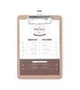 Menu clipboard, HENDI, 125x180mm 2