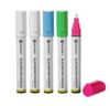 Blackboard markers 6 mm, HENDI, 1 pink, 1 green, 1 blue and 2 white markers 4