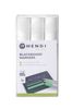 Blackboard markers 15 mm, HENDI, 3 white markers 1