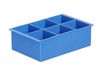 Forma na velké kostky ledu, BarUp, Modrá, 170x110x(H)52mm