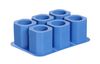 Ice shot glass mould, BarUp, Blue, 125x190x(H)60mm 2