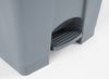 Pedal bin, AmerBox, 68L, Light grey, 490x410x(H)660mm 3
