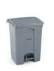Pedal bin, AmerBox, 87L, Light grey, 500x410x(H)815mm 1