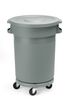 Round waste bin, AmerBox, 80L, ⌀490x(H)620mm 3