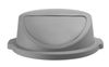 Push lid for round waste bin, AmerBox, fits 691403, ⌀505x(H)190mm 1