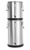 Isolierter tragbarer Behälter - mit Ablasshahn, HENDI, Profi Line, 20L, Silber, ⌀330x(H)360mm 2