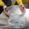 Aura Buffet Bowl, Fine Dine, 3,5L, Transparent 1