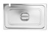 Lid for GN containers with spoon recess, HENDI, Profi Line, GN 1/1, 530x325mm 2