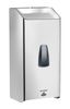 Wall-mounted, contactless soap or disinfecting gel dispenser, Monolith, 124x108x(H)273mm 1