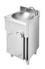 Contactless washbasin, free-standing on a cupboard, round basin, Monolith, 400x400x(H)995mm 1