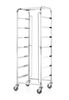 Mobile trolley for dishwasher baskets - 7 x 500x500 mm, HENDI, 615x560x(H)1710mm 2
