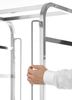 Mobile trolley for dishwasher baskets - 7 x 500x500 mm, HENDI, 615x560x(H)1710mm 4