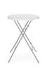 Bar table, AmerBox, max. load 80 kg., White, ⌀800x(H)1100mm 1