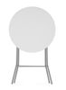 Bar table, AmerBox, max. load 80 kg., White, ⌀800x(H)1100mm 4