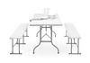 Buffet table foldable, AmerBox, max. load 150 kg., 1830x750x(H)740mm 3