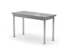 Central table without shelf – bolted, HENDI, Profi Line, 1000x600x(H)850mm 1