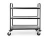 Serving trolley matt black, HENDI, 905x585x(H)945mm 1