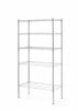 Storage rack with 5 shelves, HENDI, Chrome, 910x455x(H)1830mm 2