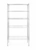 Storage rack with 5 shelves, HENDI, Chrome, 910x455x(H)1830mm 1