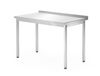 Wall table – bolted, depth 700 mm, HENDI, Profi Line, 1200x700x(H)850mm 1